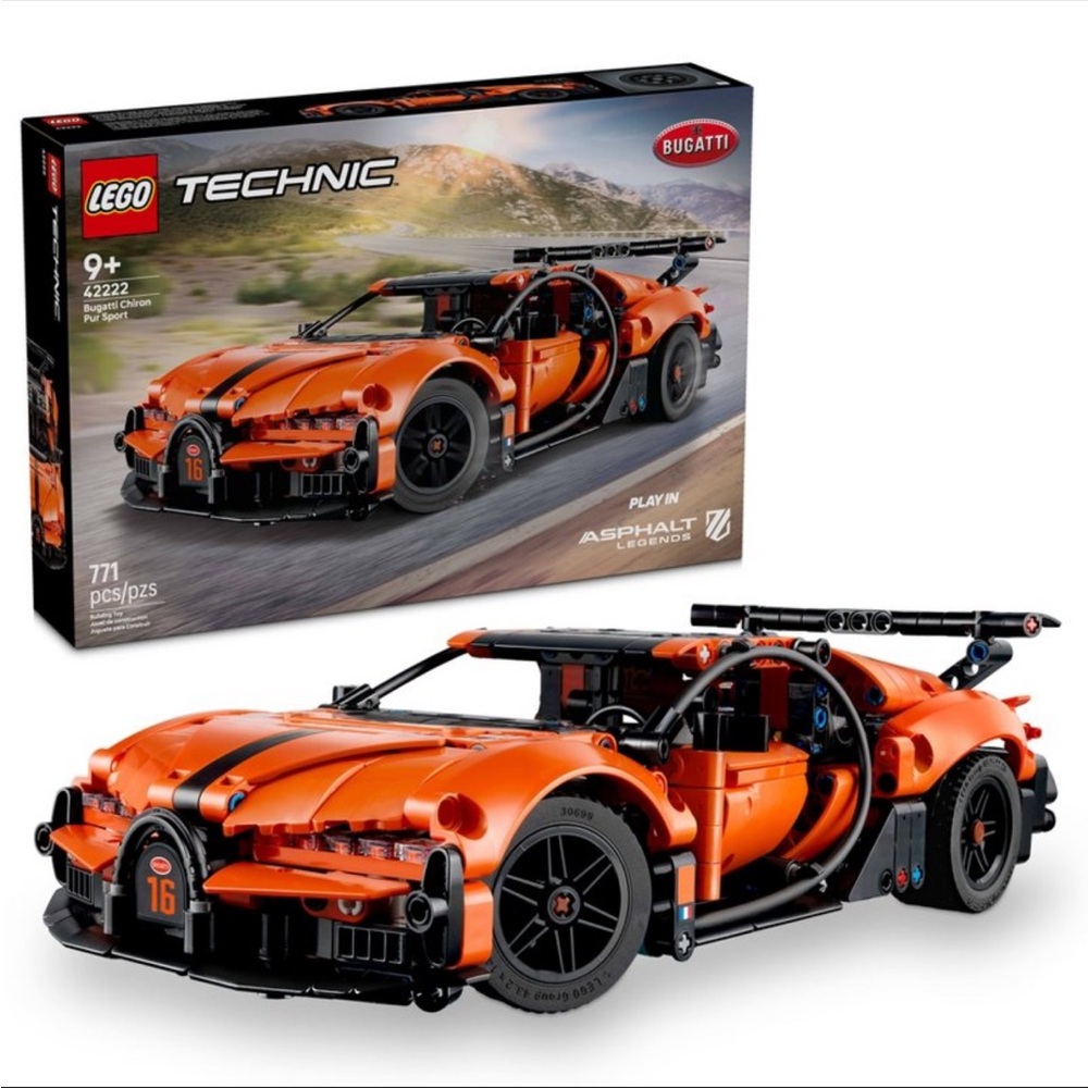 NEW Lego Technic Bugatti Hypercar (model #42222)
